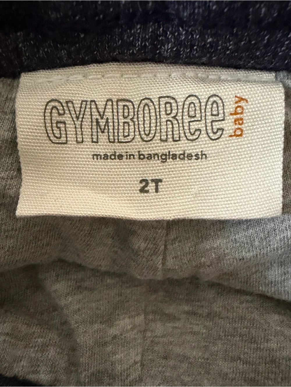 Gymboree Navy Pull-On Lined Jogger Cargo Pants